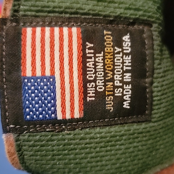 LADIES JUSTIN WORK BOOT SIZE 7.5 - Picture 8 of 9